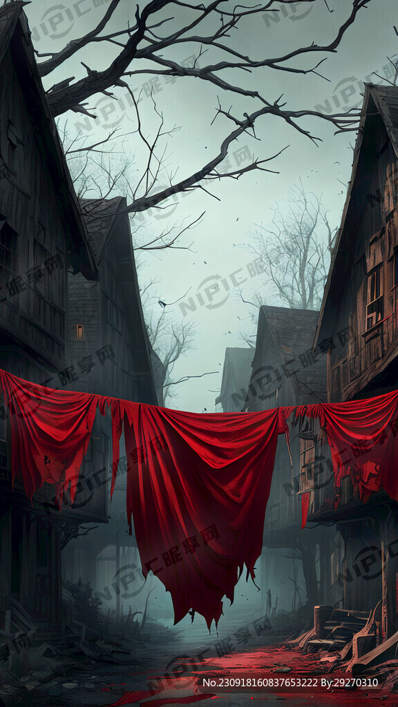 诡异 村子 路口 阴暗