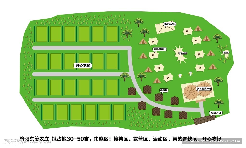 农旅项目规划图