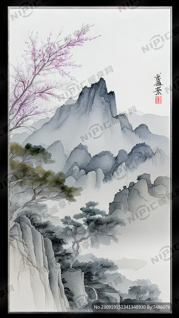 画一张背景为白灰色 高端大气