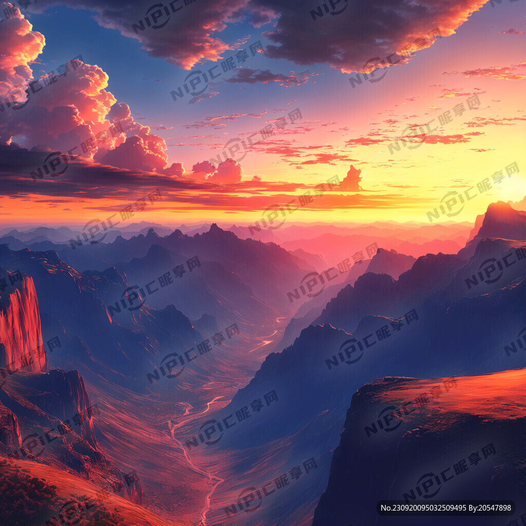 日落 唯美 太阳 晚霞 超高清