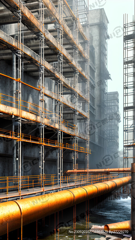 城市污水管道 脚手架 角铁