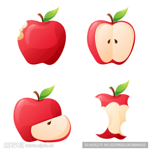 卡通苹果