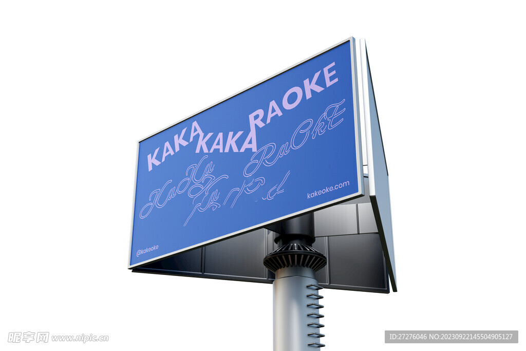 大型广告牌样机