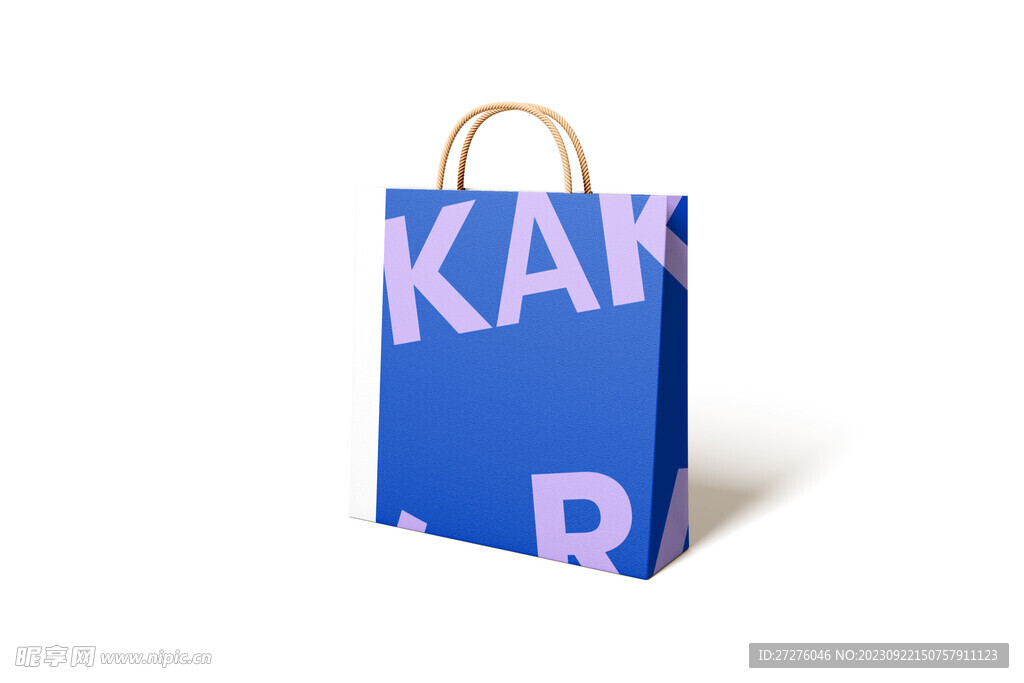 购物袋纸袋样机