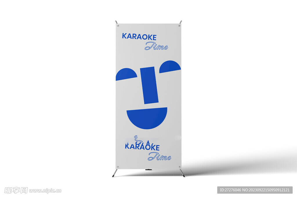 易拉宝展架样机