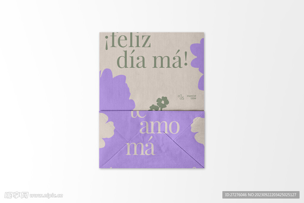 纸袋手提袋样机