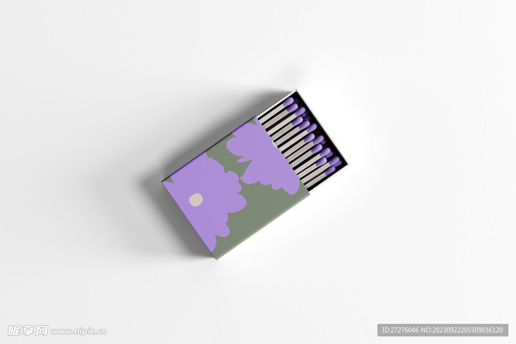 火柴包装盒样机