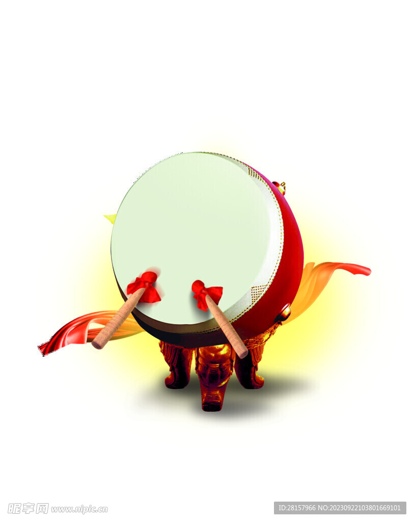 大鼓分层素材