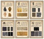 书法字体简介代表作