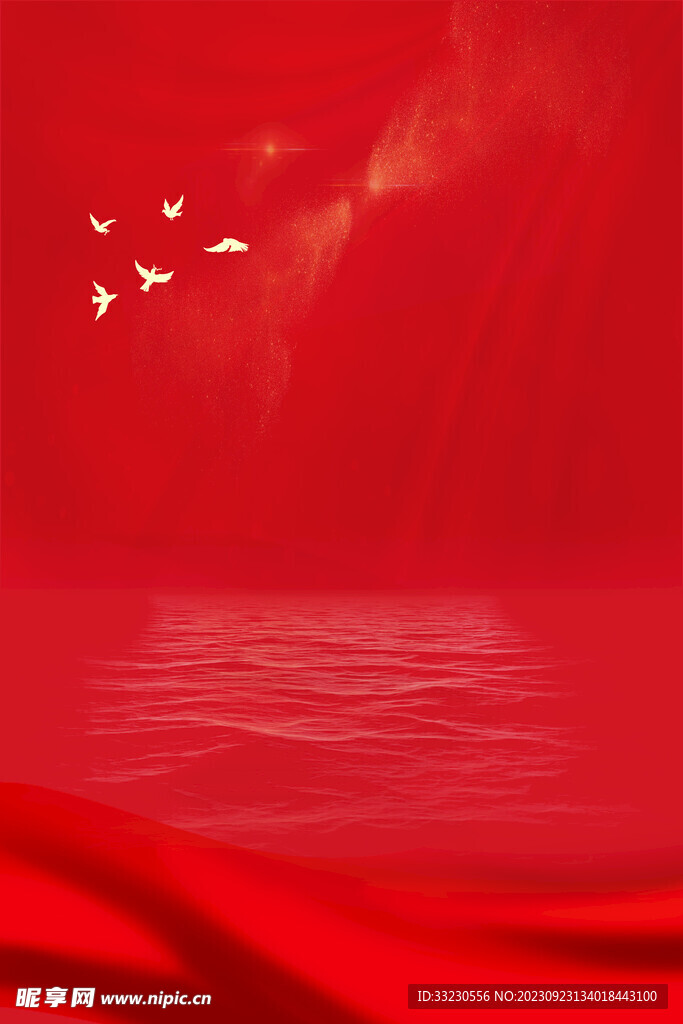 红色背景贺卡