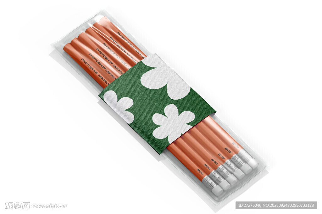 铅笔包装样机