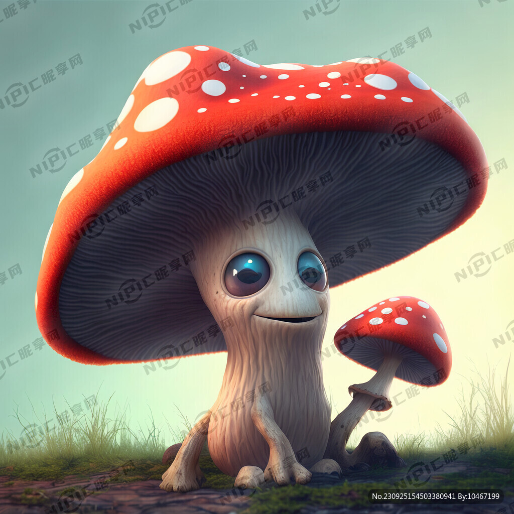 拟人化蘑菇