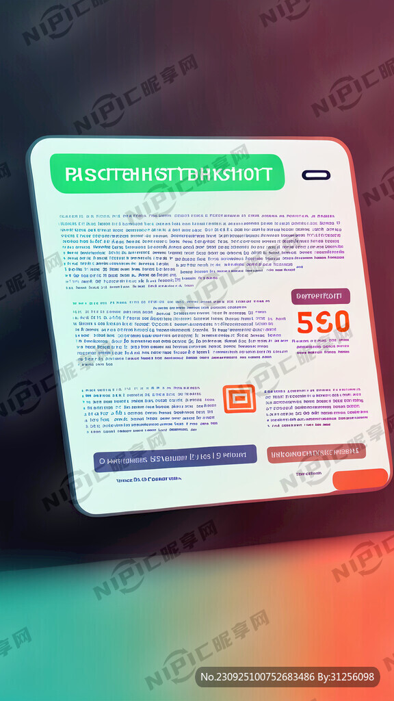 网络密码提示 简洁大气 新颖