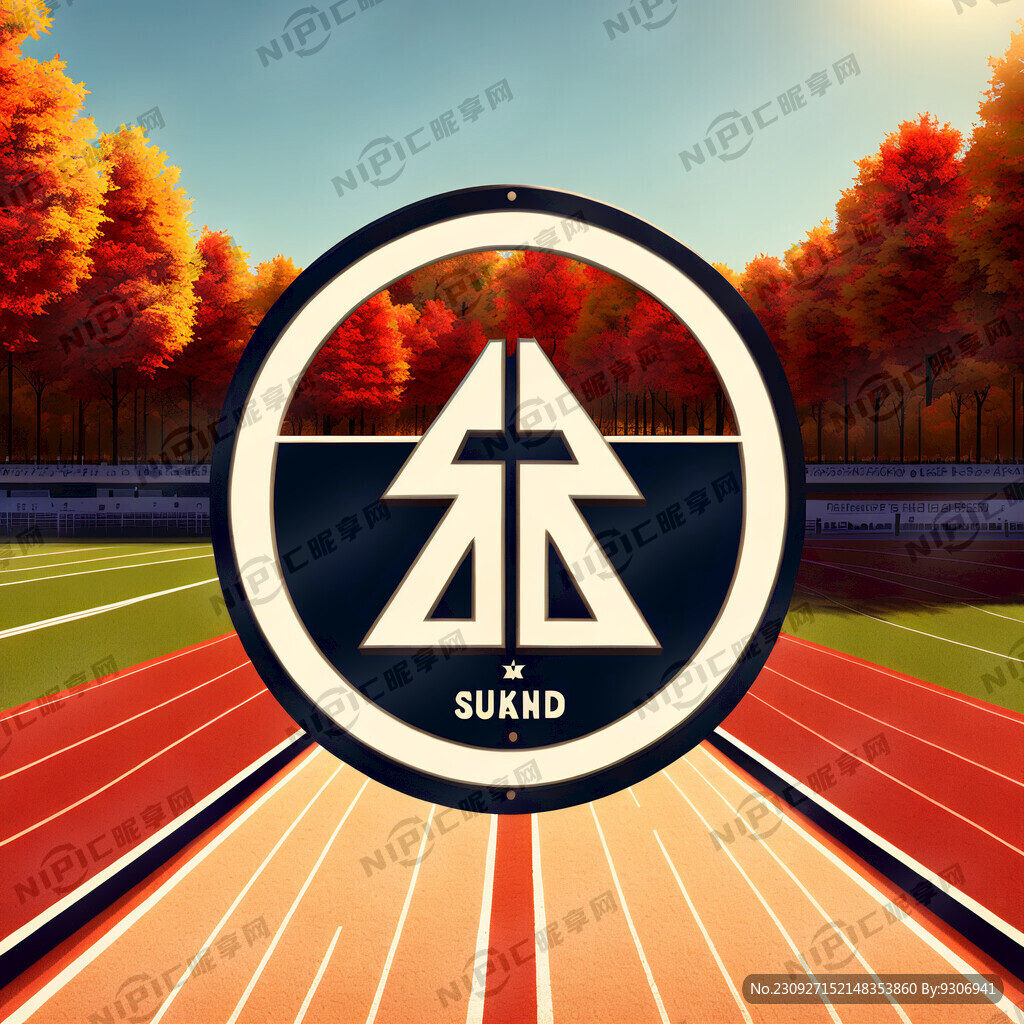 秋季田径运动会标志