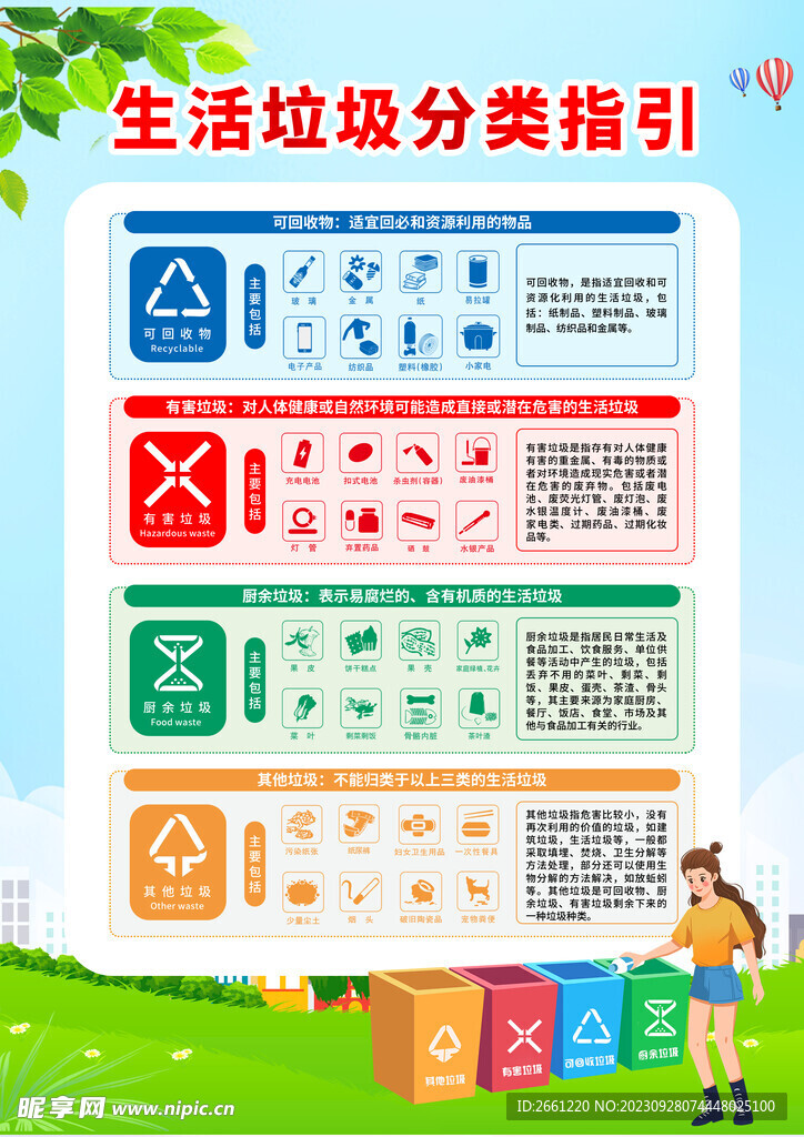 生活垃圾分类指引
