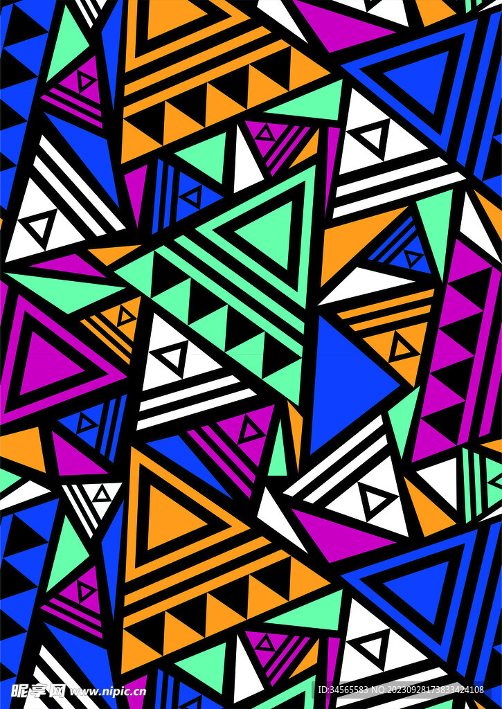 不规则三角 几何图形