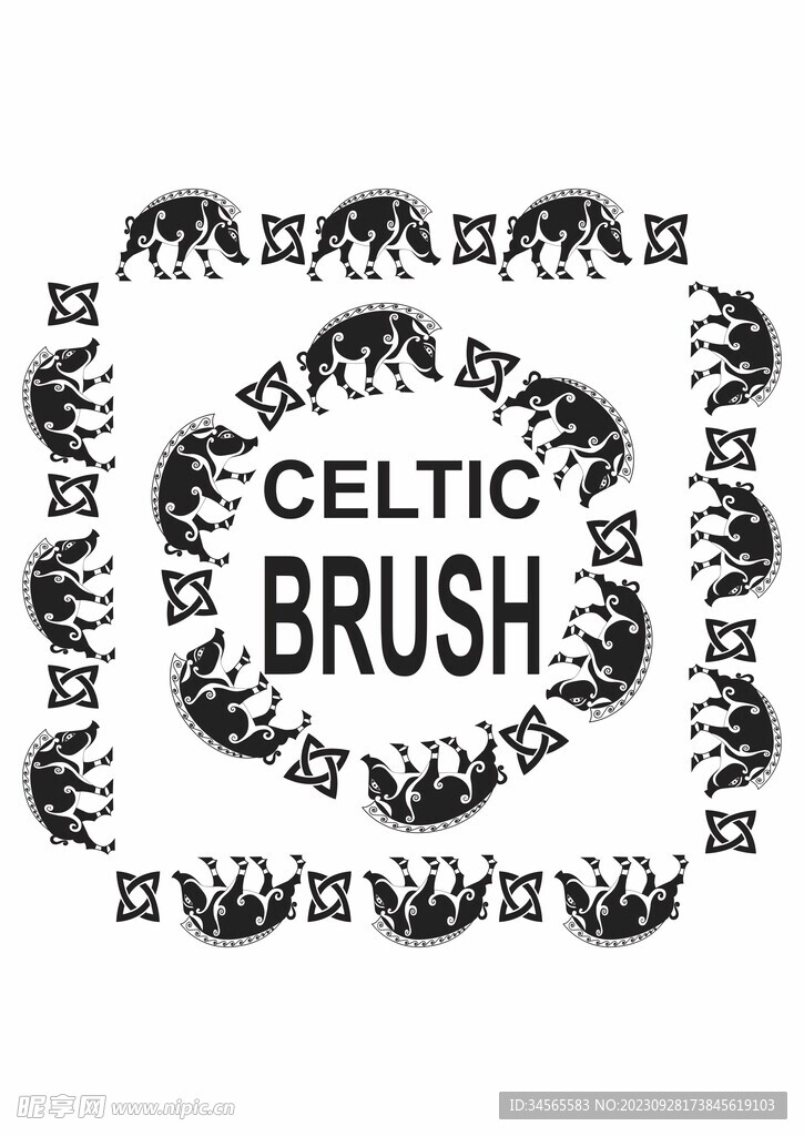 图腾 底纹图案 高级感