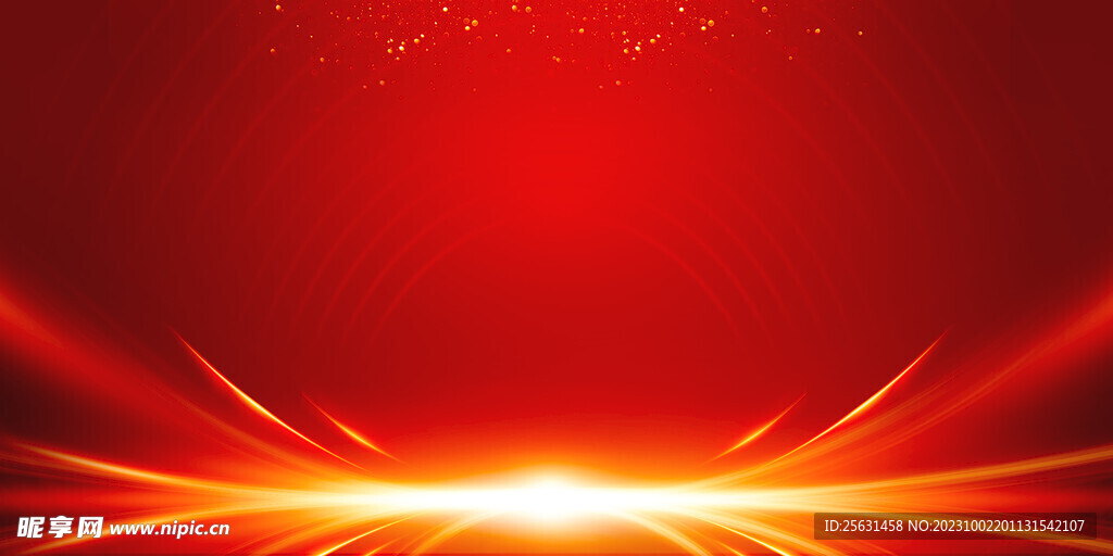 红色背景