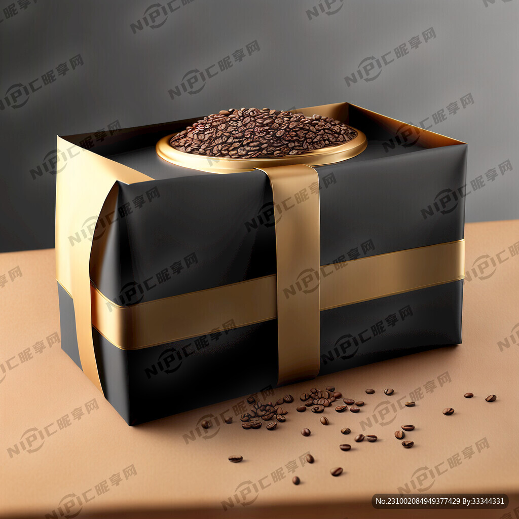高档的咖啡包装礼品盒 热咖啡