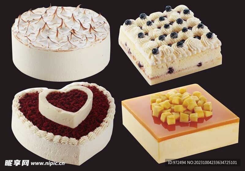 高清实拍免抠蛋糕素材
