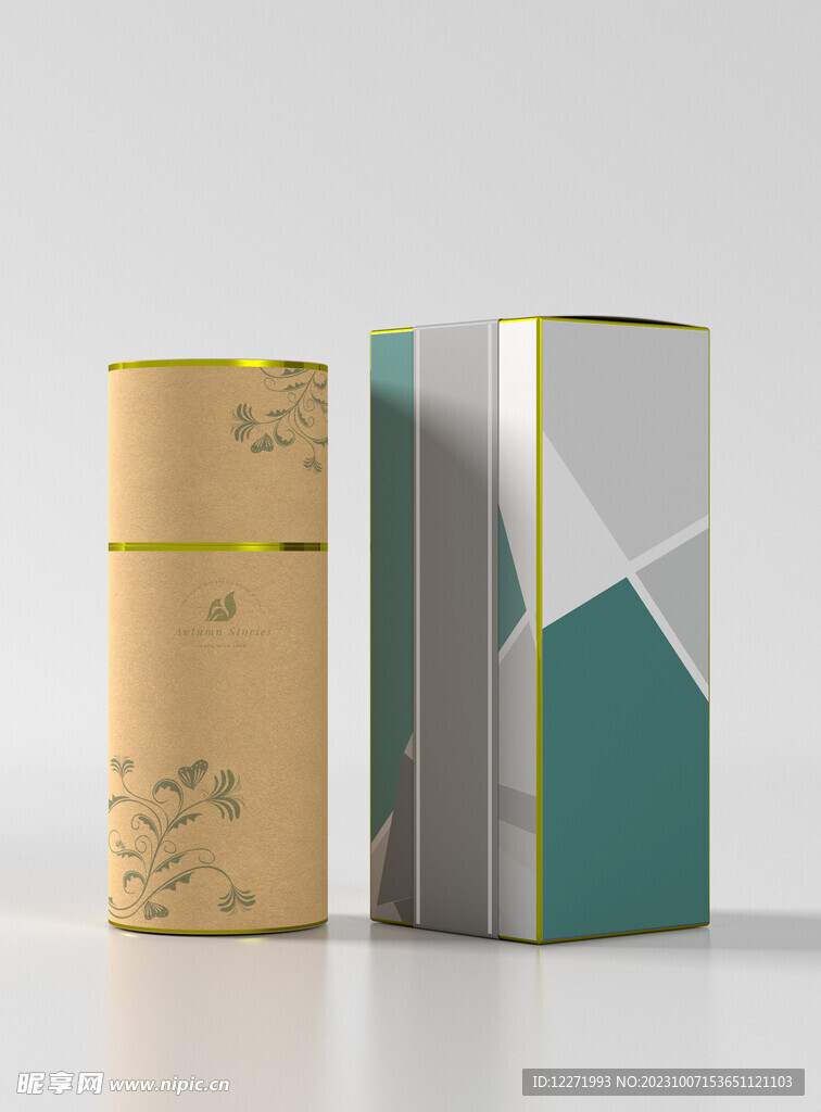 茶叶包装样机宣传