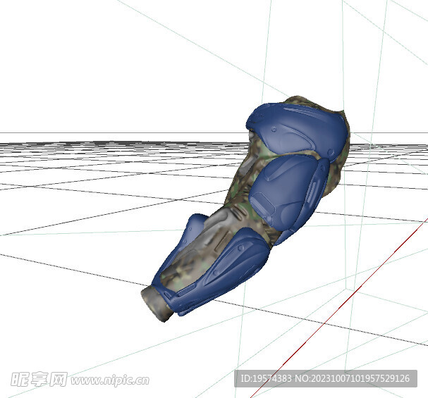 C4D模型 机械手臂 