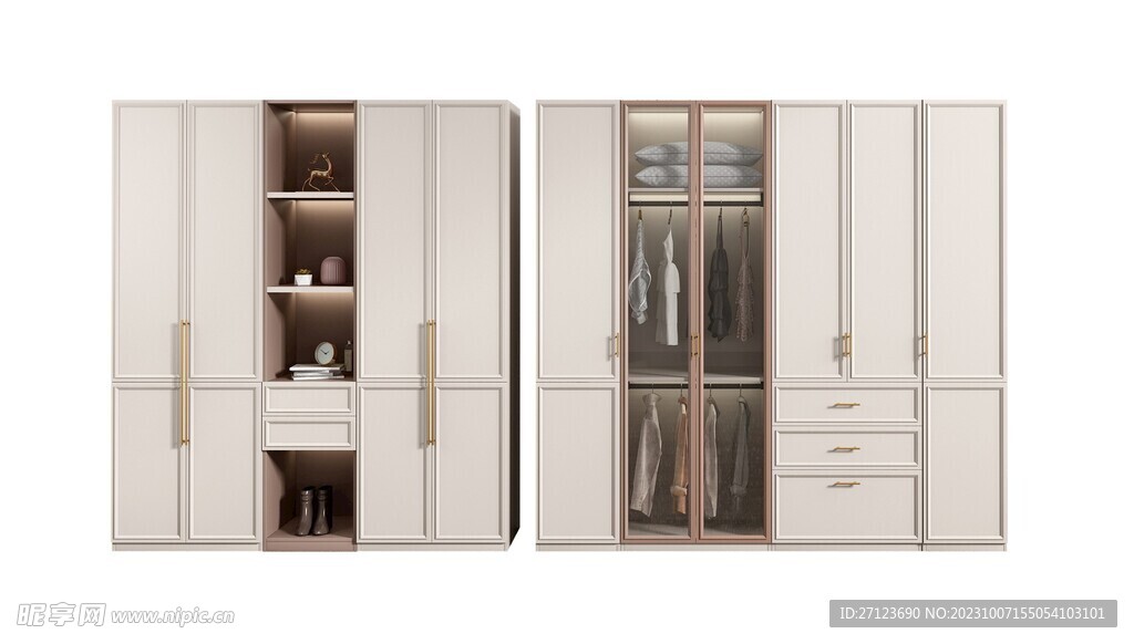 衣柜效果图