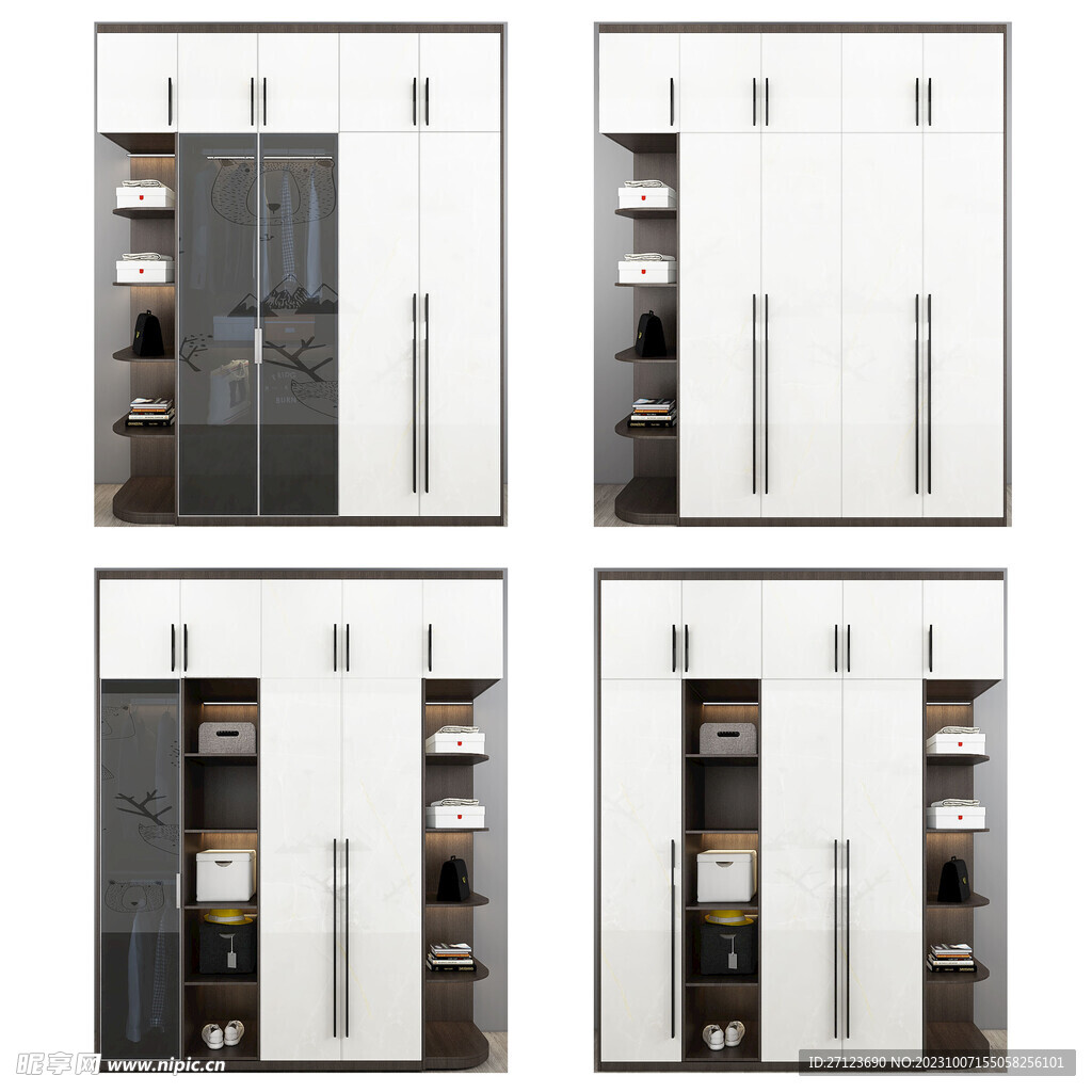 衣柜效果图