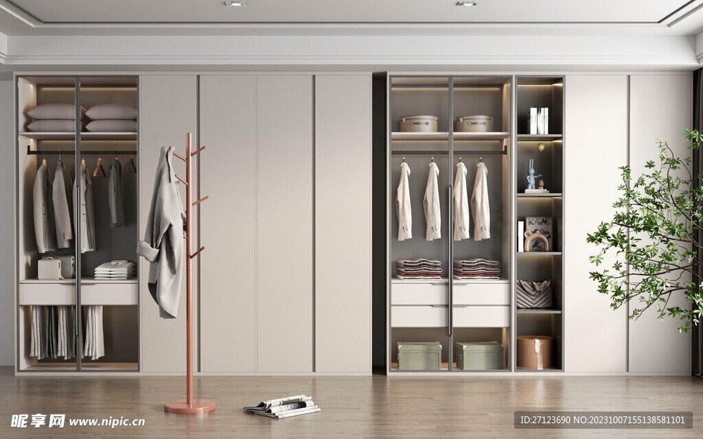 衣柜效果图