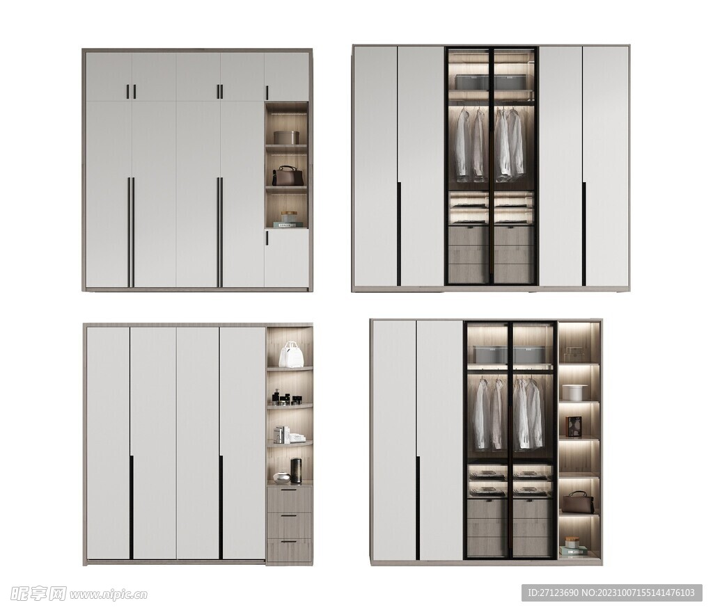衣柜效果图