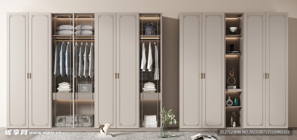衣柜效果图