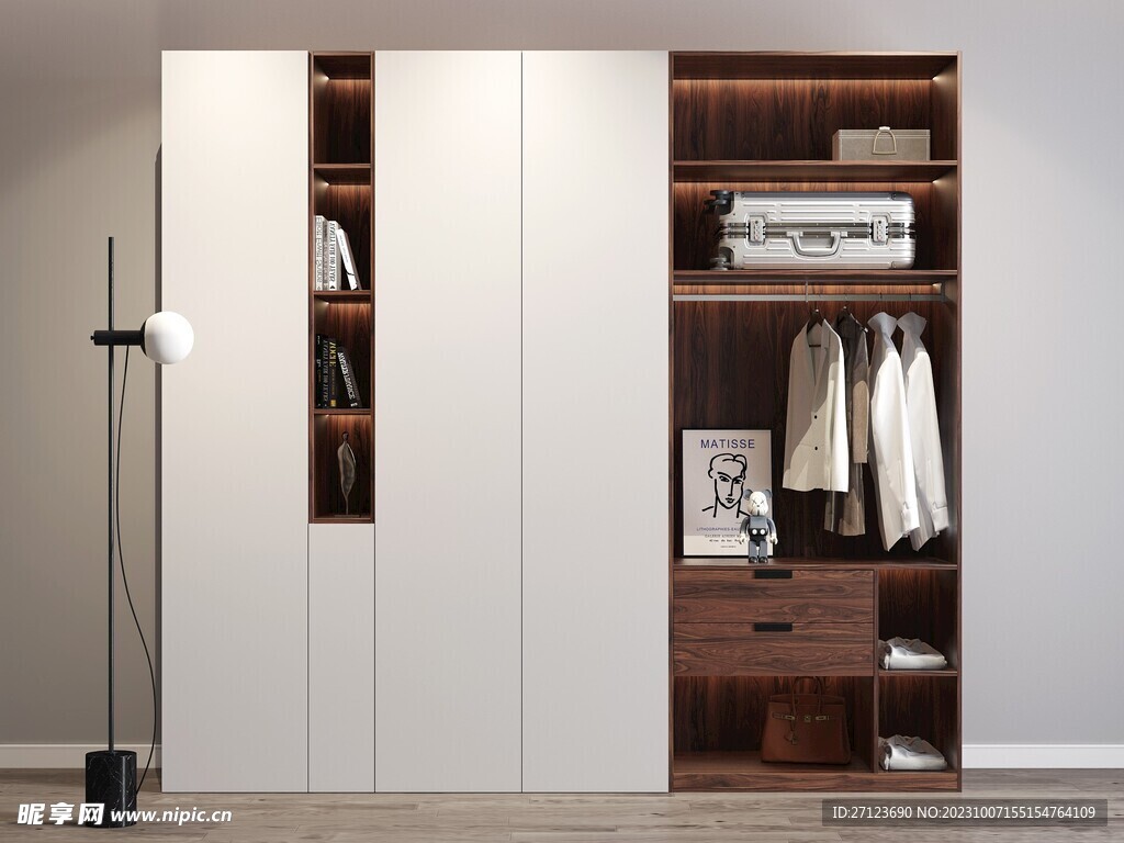 衣柜效果图