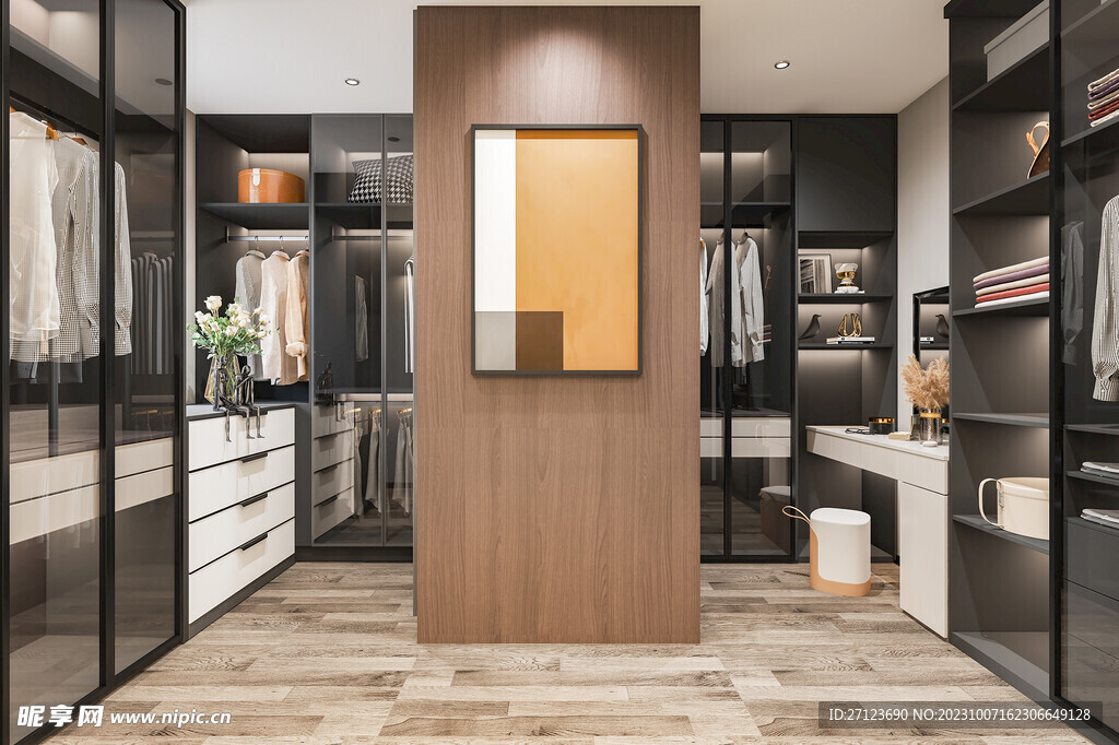 衣柜效果图