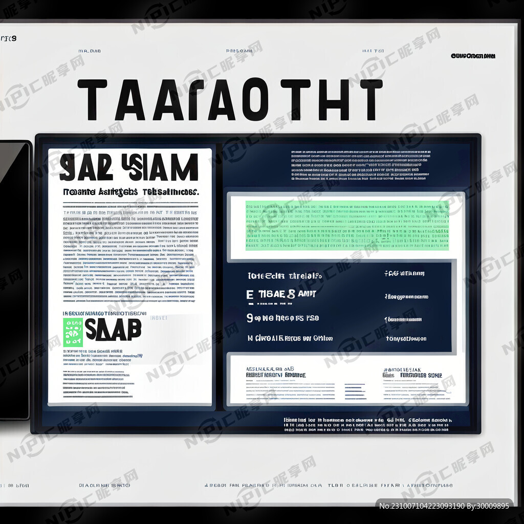 设计一家财税培训公司广告牌