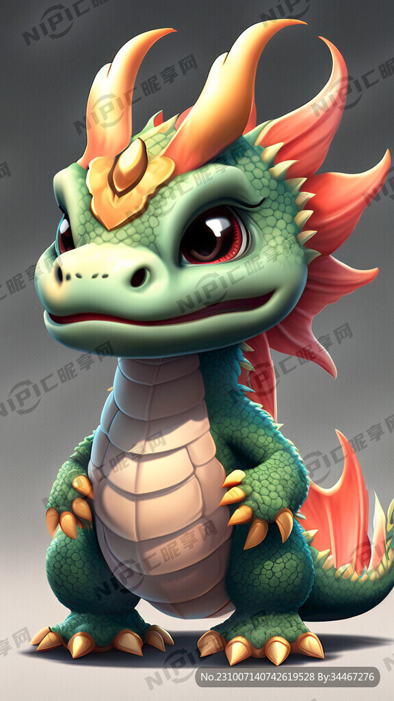 龙宝宝吉祥物 表情包