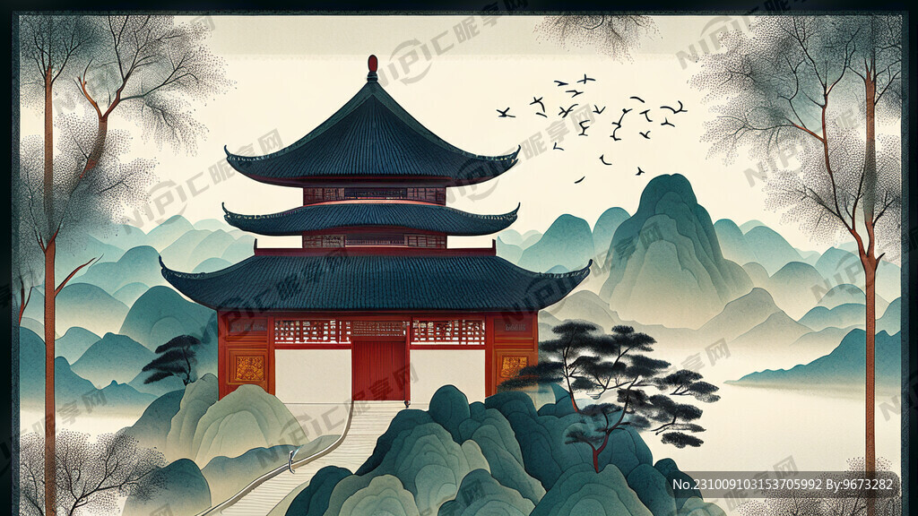 膏方 海报 清新 古典