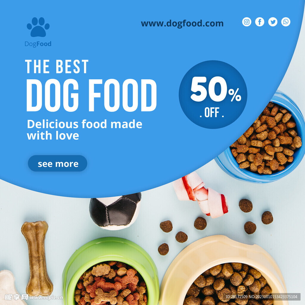 宠物医院宠物店宣传海报