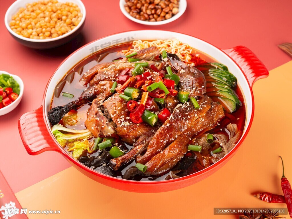 成都香辣冒烤鸭