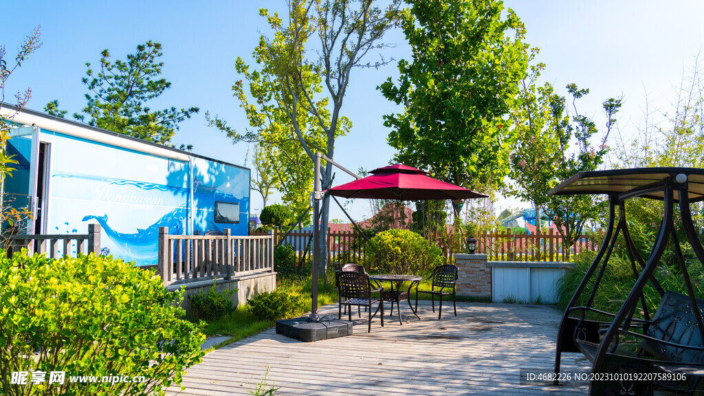 山东威海东浦湾房车营地小院