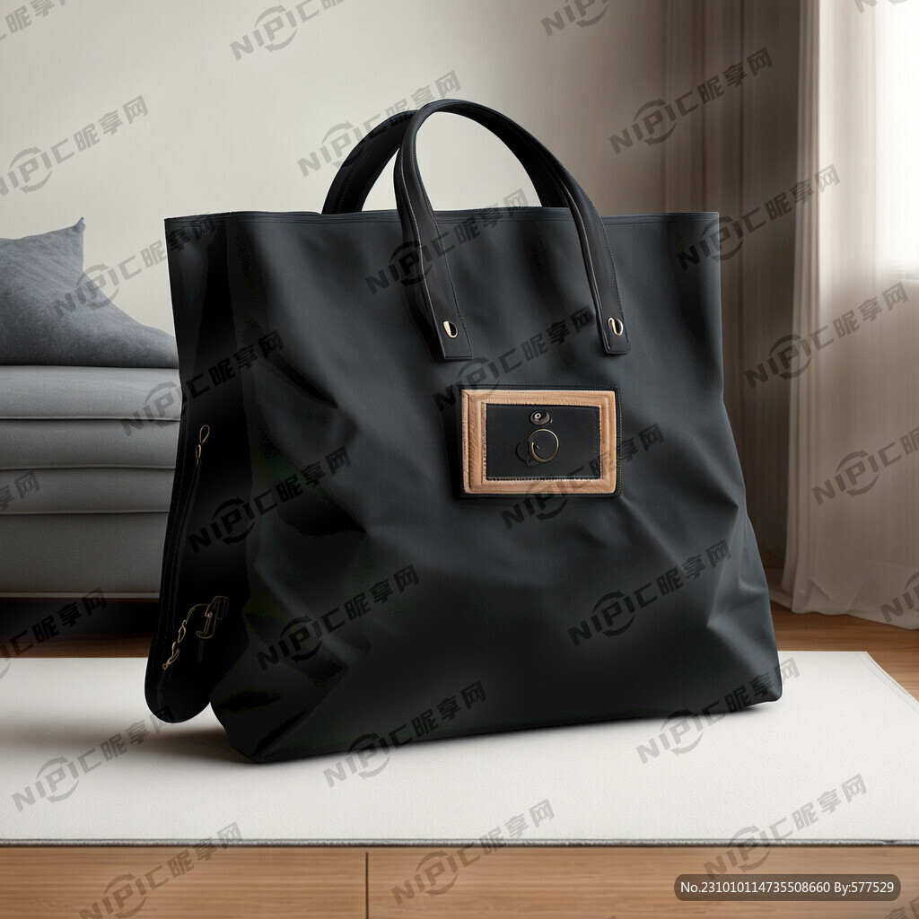 帆布包黑色家居风温馨百搭明亮