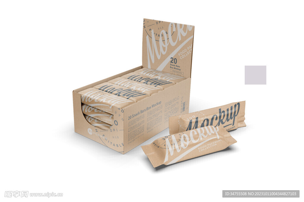 巧克力包装袋样机