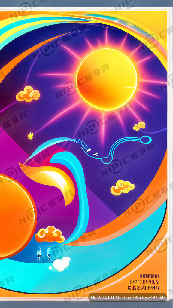 主题遇见初阳遇见未来设计图中有