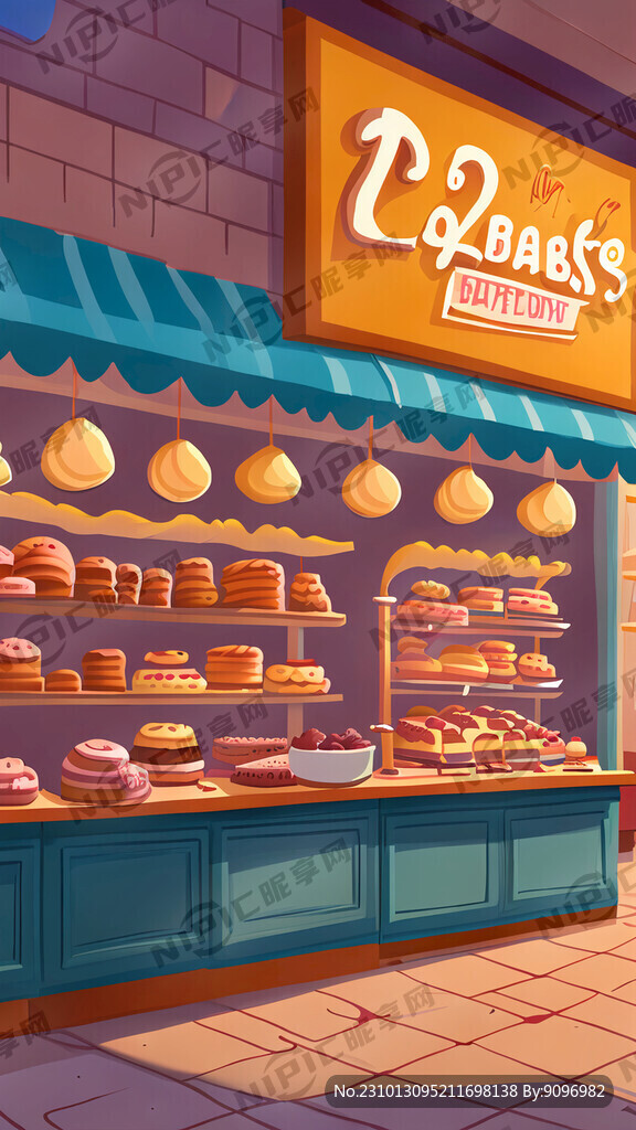 烘焙店7周年庆海报