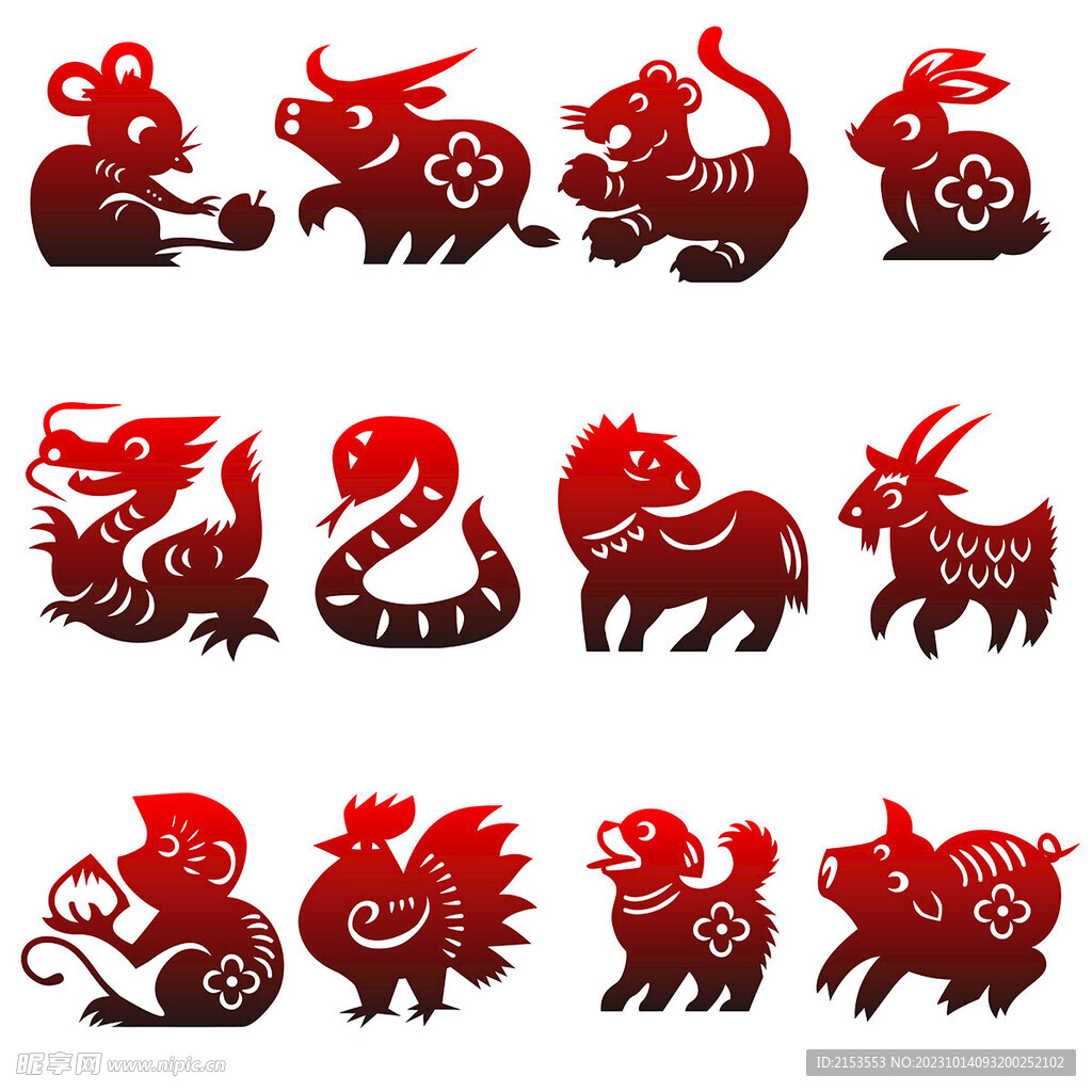 十二生肖插图