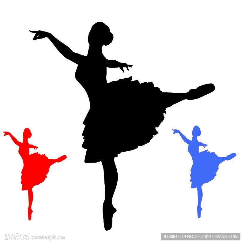 芭蕾舞蹈剪影