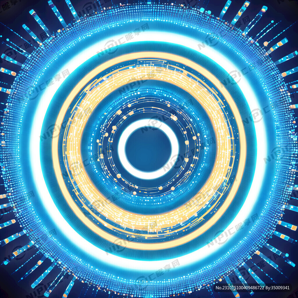 光圈 圆环 半圆环 矩形 光点