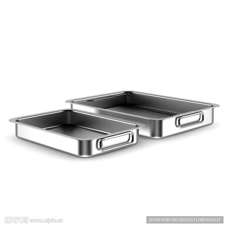 C4D模型 食物托盘