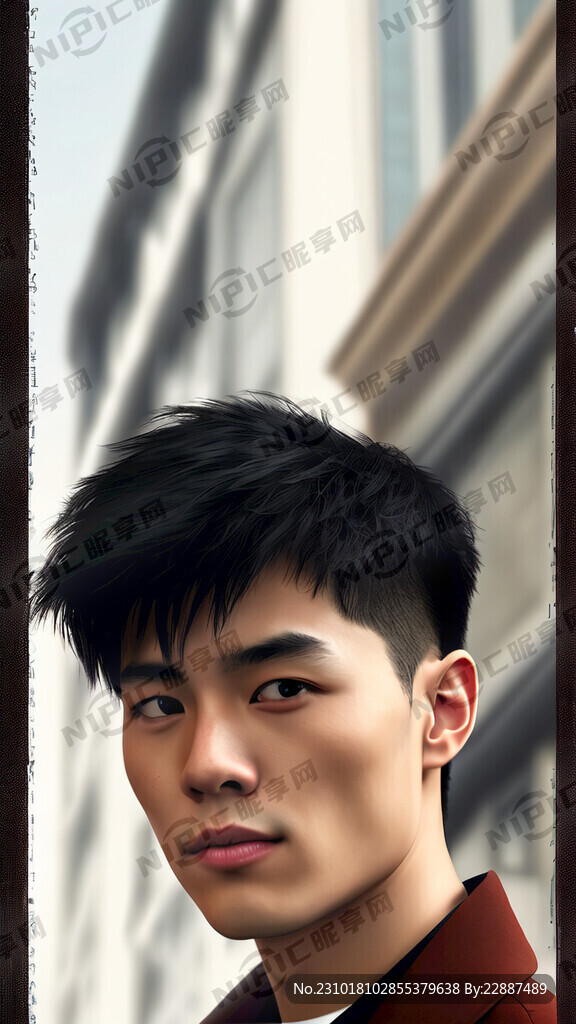 男性 年轻 都市 帅气