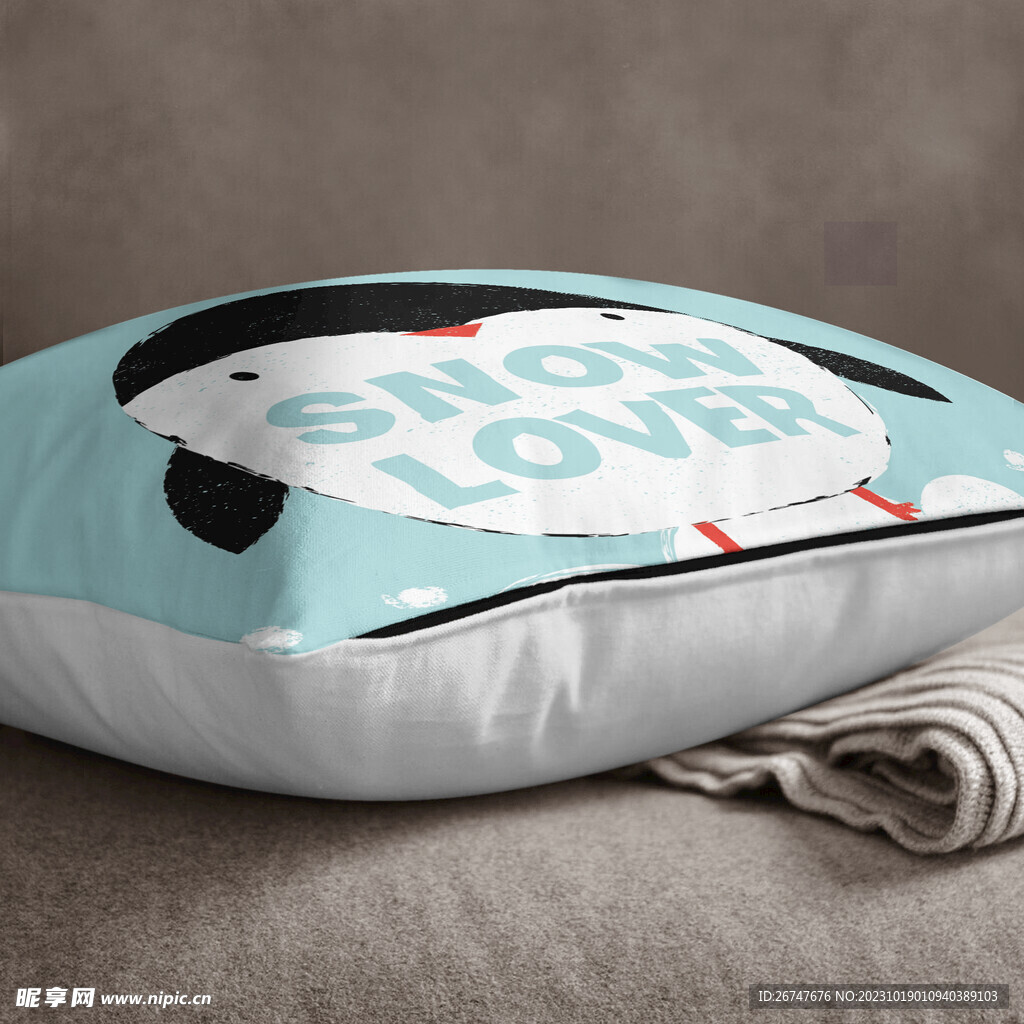 抱枕效果图样机