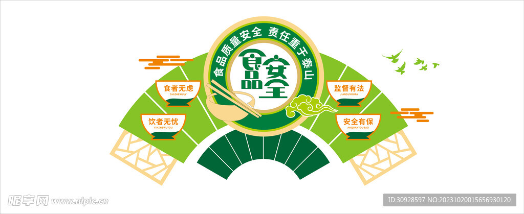 食品安全形象墙